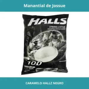 CARAMELO HALLS NEGRO X100UN