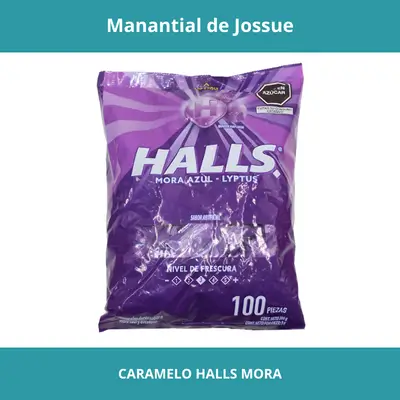 CARAMELO HALLS MORA X100