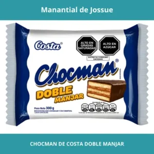CHOCMAN DE COSTA DOBLE MANJAR X6UN.
