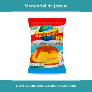 FLAN SABOR VAINILLA UNIVERSAL 150G X3UN