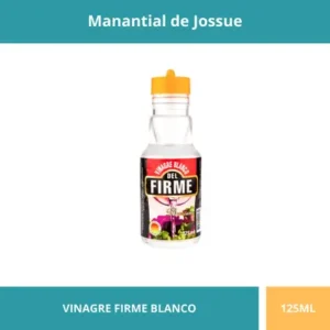 VINAGRE FIRME BLANCO DE 125ML X6UN