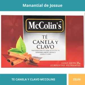 te canela y clavo mccolins x25
