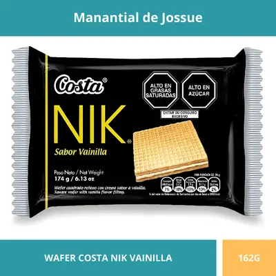 WAFER COSTA NIK VAINILLA 162GX6UN