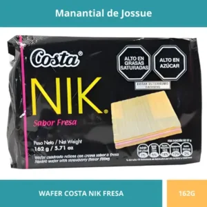 WAFER COSTA NIK FRESA 162G X6UN