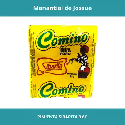 PIMIENTA SIBARITA 3.6G X25UN.