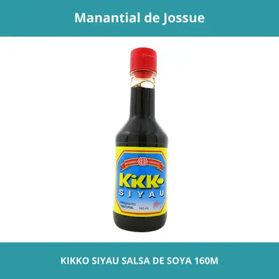 KIKKO SIYAU SALSA DE SOYA 160ML X6UN