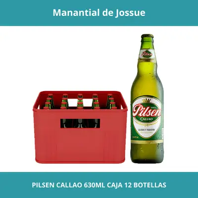 PILSEN CALLAO 630ML CAJA 12BOTELLAS