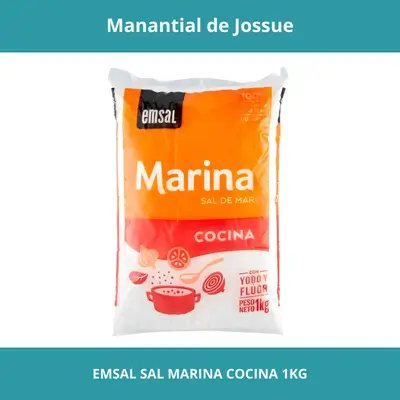 EMSAL SAL MARINA COCINA 1KG SAC.25UN