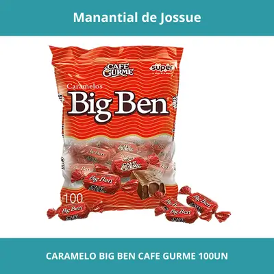 CARAMELO BIG BEN CAFE GURME 100UN