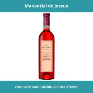 VINO SANTIAGO QUEIROLO ROSE X750ML