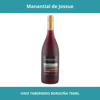 VINO TABERNERO BORGOÑA 750ML