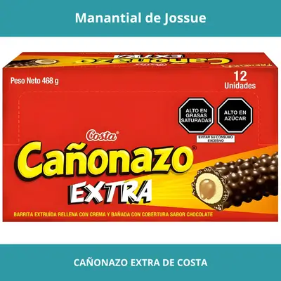 CAÑONAZO EXTRA DE COSTA X12 468G