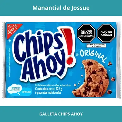 GALLETA CHIPS AHOY 222G X6UN