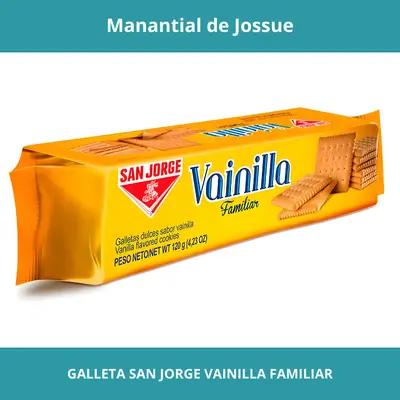 GALLETA SAN JORGE VAINILLA FAMILIAR 120G x20