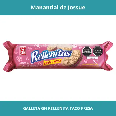 GALLETA GN RELLENITA TACO FRESA X6UN