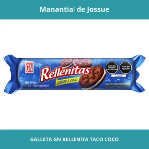 GALLETA GN RELLENITA TACO COCO 90G X6UN