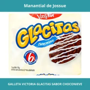 GALLETA VICTORIA GLACITAS SABOR CHOCONIEVE PACK X6