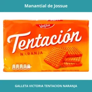 GALLETA VICTORIA TENTACION NARANJA PACK X6