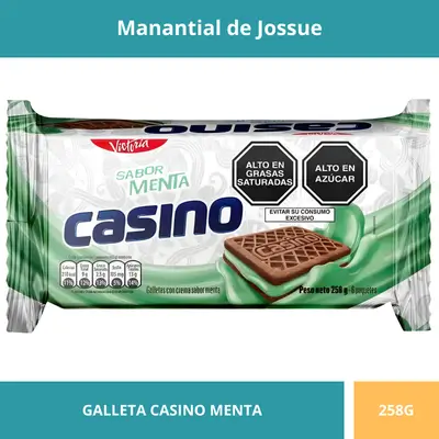 GALLETA CASINO MENTA DE 6UN.