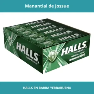 HALLS EN BARRA YERBABUENA X12UN