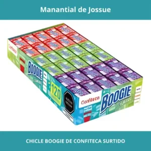 CHICLE BOOGIE DE CONFITECA SURTIDO X120UN