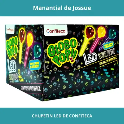 CHUPETIN LED DE CONFITECA 20UN