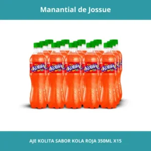 AJE KOLITA SABOR KOLA ROJA CONT.NETO 350ML X15