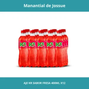 AJE KR SABOR FRESA CONT. NETO 400ML X12