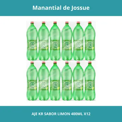AJE KR SABOR LIMON CONT.NETO 400ML X12