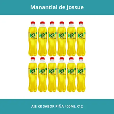 AJE KR SABOR PIÑA CONT. NETO 400ML X12