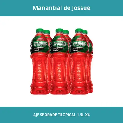 AJE SPORADE TROPICAL CONT.NETO 1.5L X6