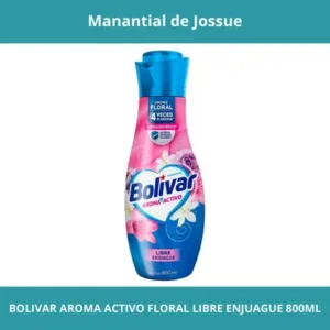 BOLIVAR AROMA ACTIVO FLORAL LIBRE ENJUAGUE 800ML