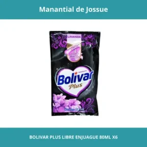 BOLIVAR PLUS LIBRE ENJUAGUE CONT.NETO 80ML X6