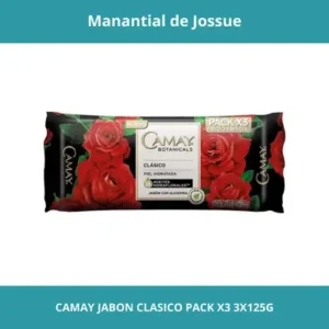 CAMAY JABON CLASICO PACK X3 CONT.NETO 3X125