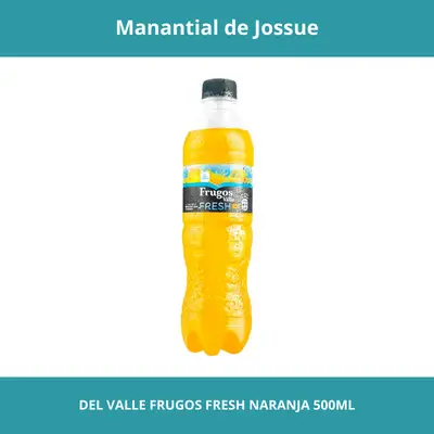 DEL VALLE FRUGOS FRESH NARANJA CONT.NETO 500ML