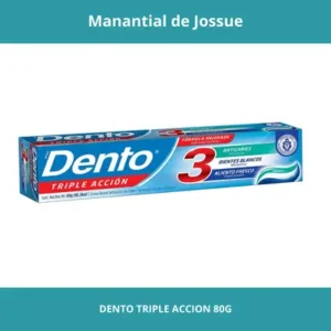 DENTO TRIPLE ACCION CONT.NETO 80G