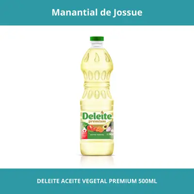 DELEITE ACEITE VEGETAL PREMIUM - 500ML