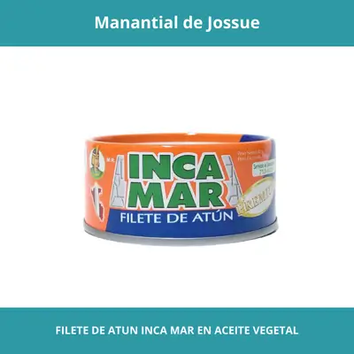FILETE DE ATUN INCA MAR EN ACEITE VEGETAL