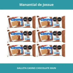 GALLETA CASINO CHOCOLATE X6UN