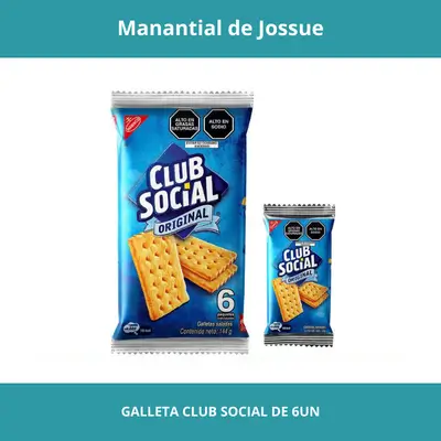 GALLETA CLUB SOCIAL DE 6UN