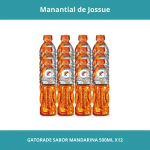 GATORADE SABOR MANDARINA CONT.NETO 500ML X12