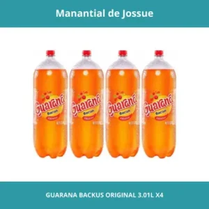 GUARANA BACKUS ORIGINAL NETO 3.01L X4