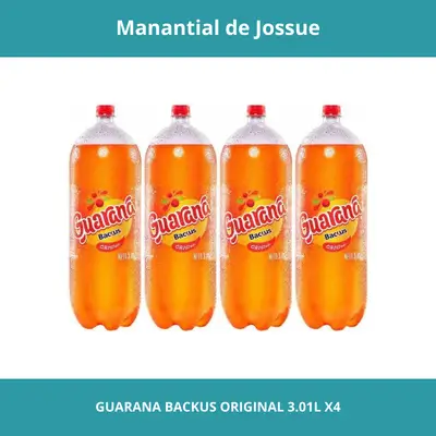 GUARANA BACKUS ORIGINAL NETO 3.01L X4