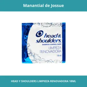 HEAD Y SHOULDERS LIMPIEZA RENOVADORA 18ML