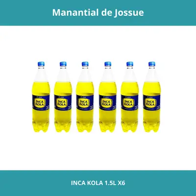 INCA KOLA CONT.NETO 1.5L X6