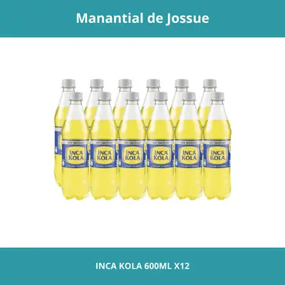 INCA KOLA CONT.NETO 600ML X12