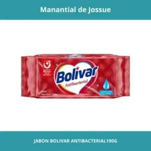 JABON BOLIVAR ANTIBACTERIAL PESO NETO 190G x6