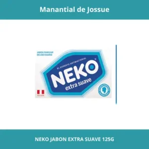 NEKO JABON EXTRA SUAVE PESO NETO 125G