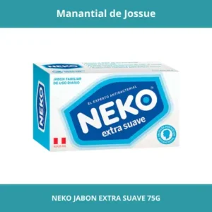 NEKO JABON EXTRA SUAVE PESO NETO 75G