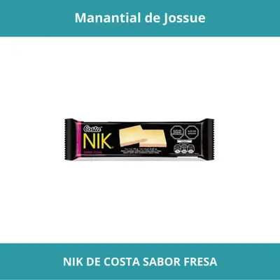 NIK DE COSTA SABOR FRESA 72G X6